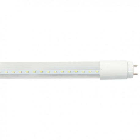TUBO LED T8 120CM 18W BLANCO FRIO TRANSPARENTE
