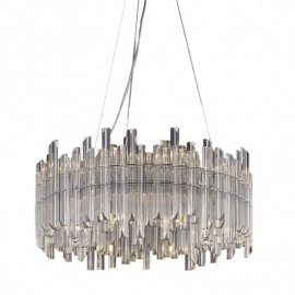 Candil VENUS cristal biselado 16 Luces  Q23168-CR quor lighting
