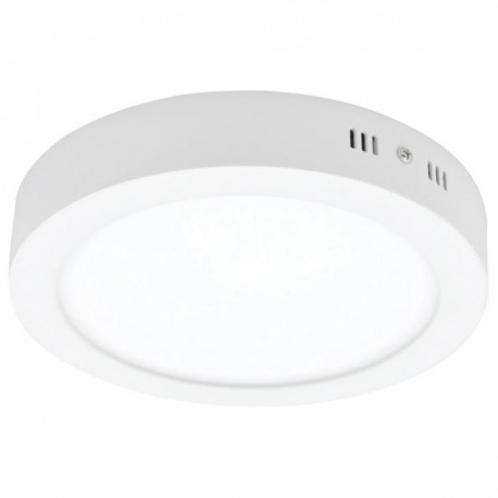 PANEL LED REDONDO SOBREPONER 18W BLANCO CALIDO