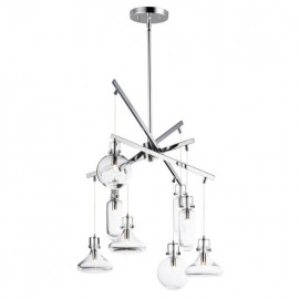 Candil de lujo Kem 8-Light Pendant E24308-18PC et2 lighting