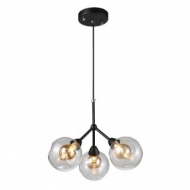 Pendant acabado negro mate
G9 3 Luces*3W BRANCHE Q16503-BK quor lighting