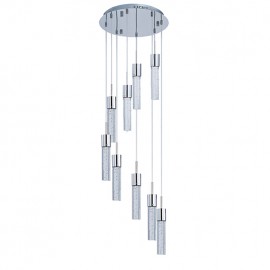 Candil de lujo Fizz IV 9-Light LED Pendant (Antes E22749-) E22779-91PC et2 lighting