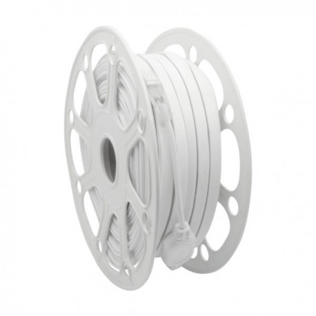 MANGUERA LED NEON DOBLE 2835 ROLLO 25M BLANCO FRIO EXTERIOR