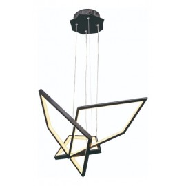 Luminaria led colgante 3 tonos de luz 860610/3P/DC/BK SOFLED