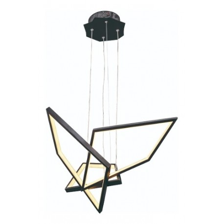 Luminaria led colgante 3 tonos de luz 860610/3P/DC/BK SOFLED