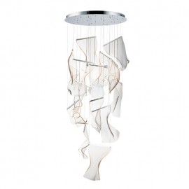 Rinkle LED 14-Light Pendant   2700K E24877-133PC et2 lighting