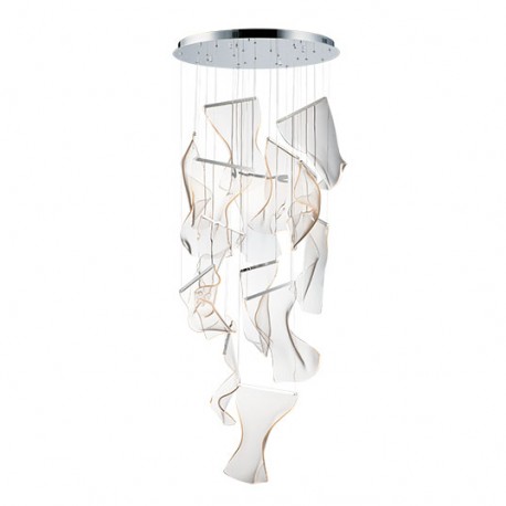 Rinkle LED 14-Light Pendant   2700K E24877-133PC et2 lighting