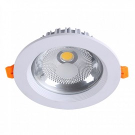 CALUX  LUMINARIO EMPOTRAR 7W LED 3,000°K  BLANCO DL002-7W/C
