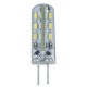 Lámpara tipo cacahuate 2W EG-C24-2W Luz Blanco cálido G4 Energain