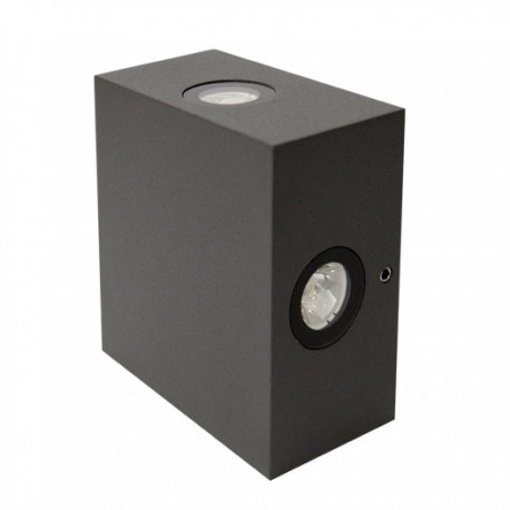 CALUX ARBOTANTE MURO ALUMINIO 4W HPL GRAFITO 8720-LED/GF