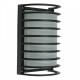 CALUX ARBOTANTE EXTERIOR CONREJILLA ALUMINIO NEGRO