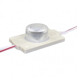 MODULO SUPER LED CON OPTICA 1.4W ROJO EXTERIOR