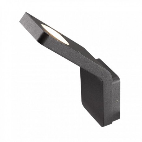 CALUX ARBOTANTE ALUMINIO MURO 7W CREE GRAFITO 3022-LED