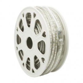 MANGUERA LED DOBLE 2835 ROLLO 25M BLANCO CALIDO EXTERIOR