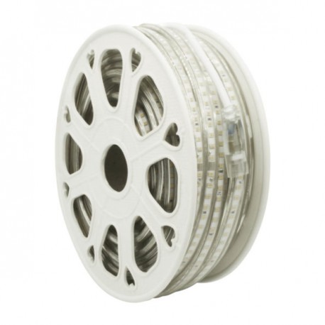 MANGUERA LED DOBLE 2835 ROLLO 25M BLANCO CALIDO EXTERIOR