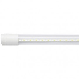 TUBO LED CON BASE PLASTICO 1.2M TRANSPARENTE 18W BLANCO FRIO