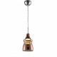 Pendant VIENA vidrio acabado cobre 1 Luz LED Q41886-CP quor lighting