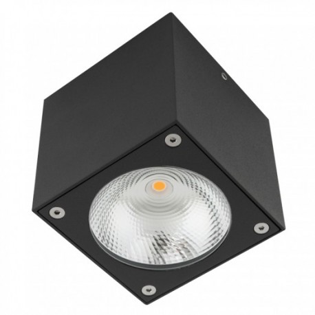 CALUX LUMINARIA SOBREPONER TECHO 1X7W GRAFITO 7720-LED