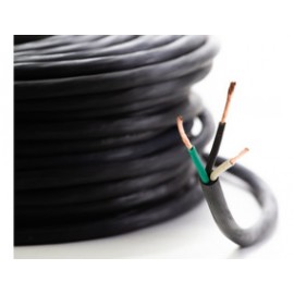 CABLE USO RUDO ST 3 X 08 NEGRO ROLLO 30 METROS CDC