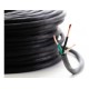 CABLE USO RUDO ST 3 X 08 NEGRO ROLLO 30 METROS CDC