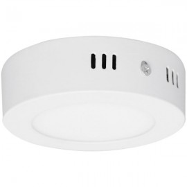 PANEL LED REDONDO SOBREPONER 6W BLºANCO FRIO