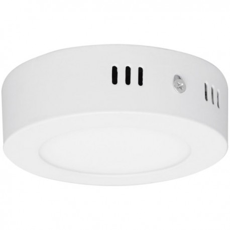 PANEL LED REDONDO SOBREPONER 6W BLºANCO FRIO