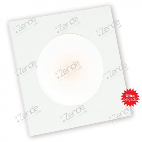 Downlight cuadradoredondo  empotrable a techoULTRA DELGADA AG-CA02-3W
 ZENDE