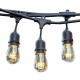 COLGANTE EXTENSIÓN DECORATIVA 9.6M NEGRA PARA 12 LAMPARAS E26