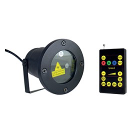 Proyector laser para jardin tipo estaca de 10W EG-LS-10W Luz Verde-Azul IP65 Energain