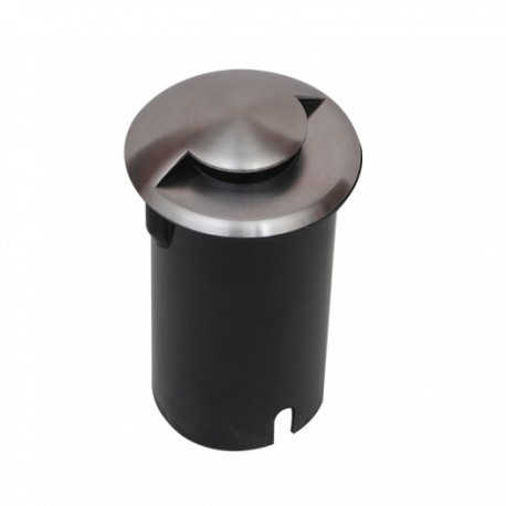 CALUX LUMINARIO PARA EMPOTRAR EN PISO GU10 PARA EXTERIOR  ACERO INOXIDABLE