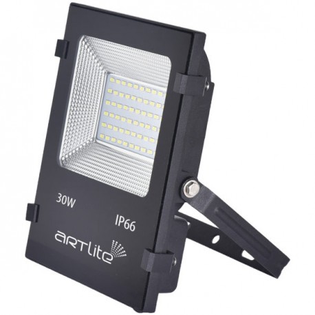 REFLECTOR LED SMD CUADRADO SLIM 30W BLANCO FRIO