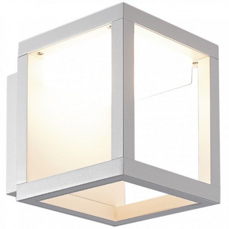 LUMINARIO PARA MURO LED 12W IP54 BLANCO 1027-LED/BL