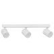 LUMINARIO PARA TECHO SPOT 3XGU10 BLANCO
