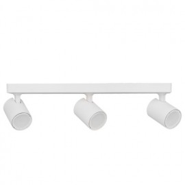 LUMINARIO PARA TECHO SPOT 3XGU10 BLANCO