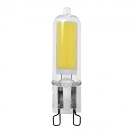 LAMPARA LED G9 TRANSPARENTE 4W BLANCO CALIDO 2700K
