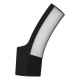LUMINARIA LED PARED CURVA NEGRA EXTERIOR 10W BLANCO FRIO