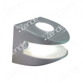 Luminaira Aplique arbotante Led satin AG-SGCLIP3-2W
 ZENDE