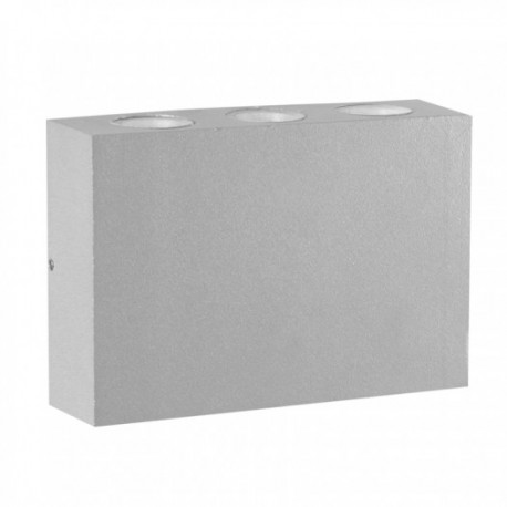 CALUX ARBOTANTE ALUMINIO LED CREE 6W GRIS 8320-LED/GR