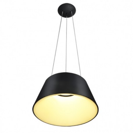 Pendant Theo acabado negro mate Led integrado Q27787-BK quor lighting