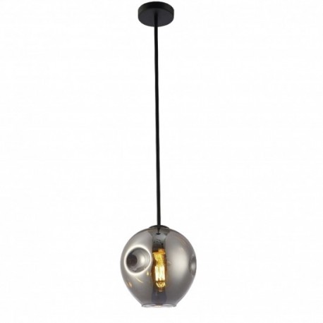 Pendant SAKURA individual acabado negro mate 1 Luz Q16061-BK  quor lighting