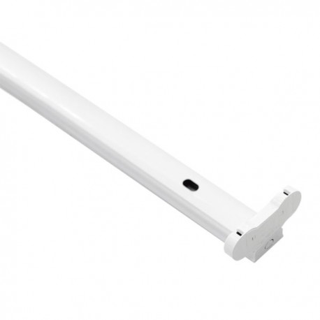 GABINETE CANALETA DOBLE PARA TUBO LED 2XT8 G13 1.2M