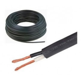 CABLE USO RUDO ST 2 X 16 NEGRO ROLLO 50 METROS CDC
