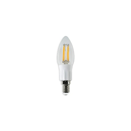 Lámpara tipo vela 4W  EG-BCF4W Luz Blanco Cálido E14 Energain