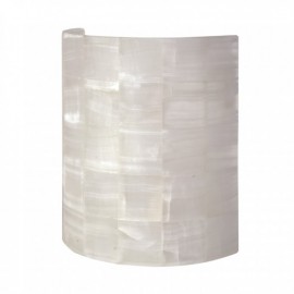 ARBOTANTE ONIX 1/2 CAÑA PARQUET BLANCO 20X25