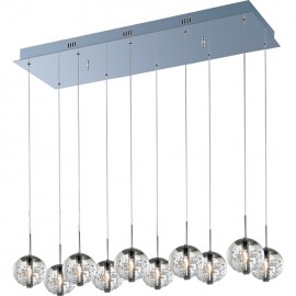 Candil de lujo Orb 10-Light Pendant E24256-91PC et2 lighting
