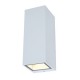 LUMINARIO PARA  MURO 2XGU10 IP54 GRAFITO