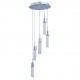 Candil de lujo Fizz IV, 5-Light LED Pendant (Antes E22745-) E22775-91PC et2 lighting
