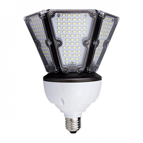 LAMPARA LED PUNTA POSTE CONO E26 50W BLANCO CALIDO