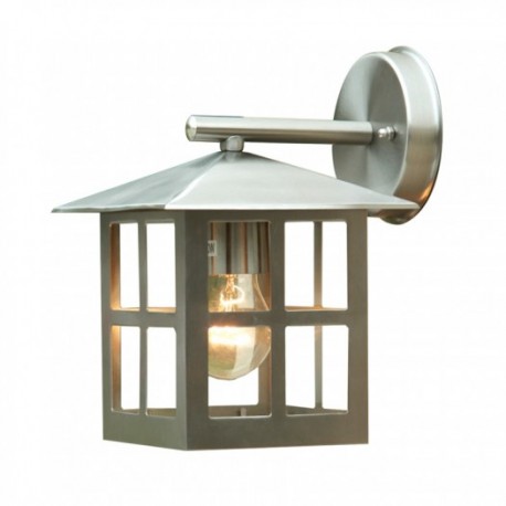 CALUX FAROL ACERO INOXIDABLE Y CRISTAL