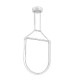 Luminario decorativo tipo colgante EG-SEMICIR-18W_BC Luz Blanco cálido Energain